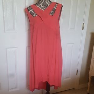 Pretty Salmon Colored Cato Sundress SZ 22/24